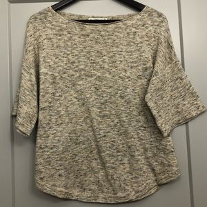 Zara knit short sleeve sweater